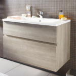 meuble bas salle de bain 90 cm