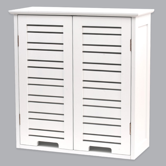 meuble haut salle de bain blanc