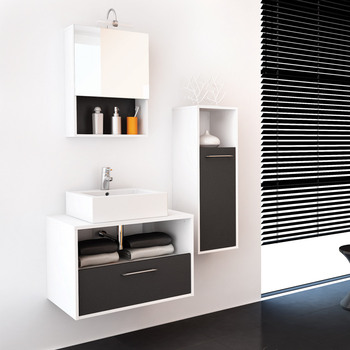 meuble haut salle de bain pas cher