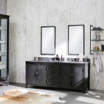 meuble salle de bain industriel