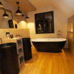 meuble salle de bain industriel