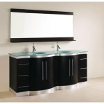 meuble salle de bain noir