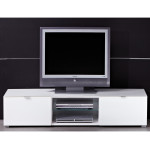 meuble tv bas design blanc