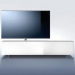 meuble tv haut de gamme blanc