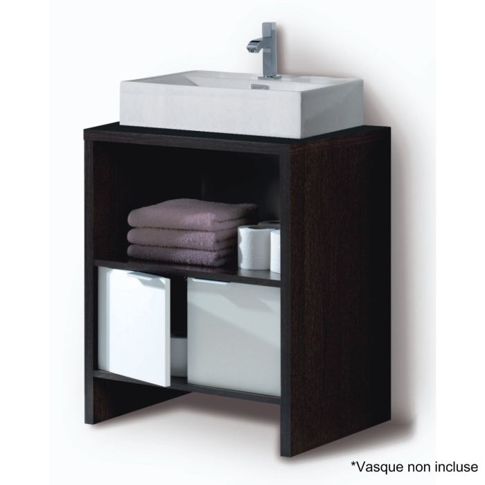 meuble vasque wenge