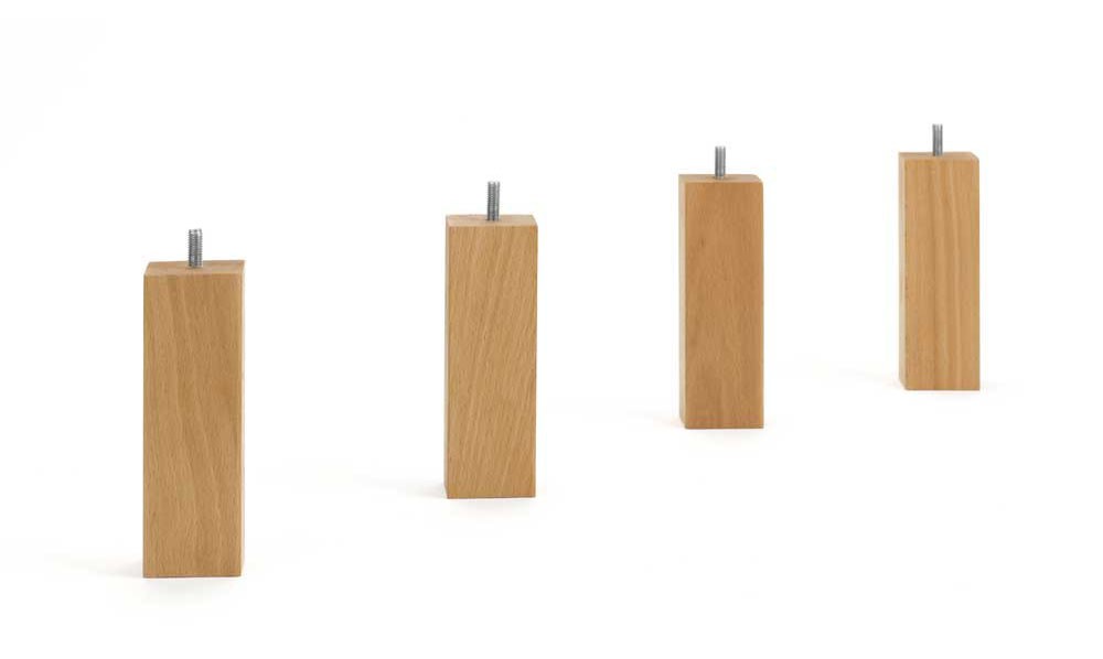 pieds de lit rectangulaire
