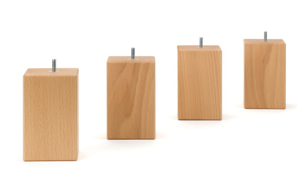 pieds de lit rectangulaire