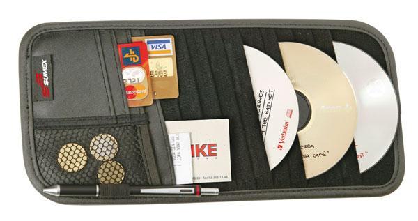 rangement cd pare soleil