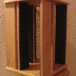 rangement cd tournant
