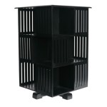 rangement cd tournant