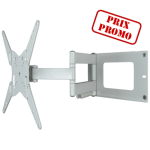 support mural tv blanc