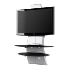 support mural tv etagere