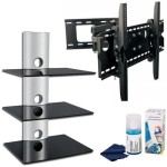 support mural tv etagere