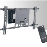 support mural tv orientable motorise