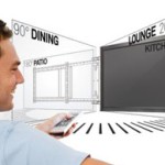 support mural tv orientable motorise