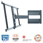 support mural tv orientable motorise