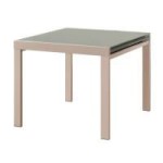 table a manger transparente