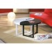 table basse ying yang bois