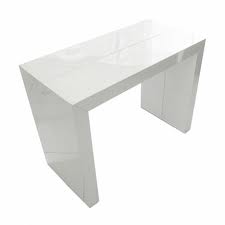 table console retractable