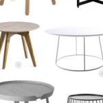 table d'appoint ronde