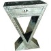 table d'appoint triangulaire