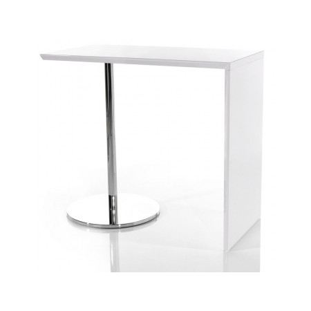 table de bar blanche
