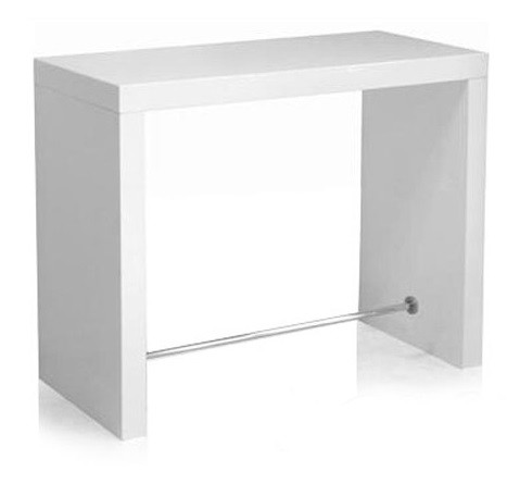 table de bar blanche