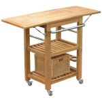 table desserte en teck