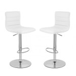 tabouret de bar blanc