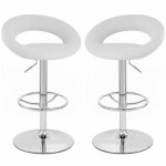 tabouret de bar blanc