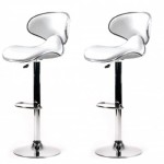 tabouret de bar blanc
