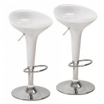 tabouret de bar blanc