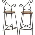 tabouret de bar fer forge
