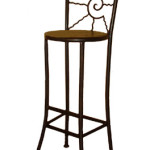 tabouret de bar fer forge