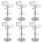 tabouret de bar wave blanc