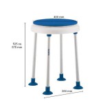 tabouret de douche dot