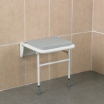 tabouret de douche mural