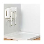 tabouret de douche mural