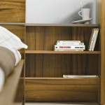 tete de lit avec rangement integre