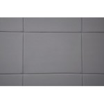 tete de lit grise 160