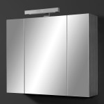 armoire salle de bain miroir