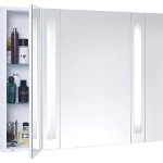 armoire salle de bain miroir