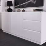 buffet bas pas cher blanc