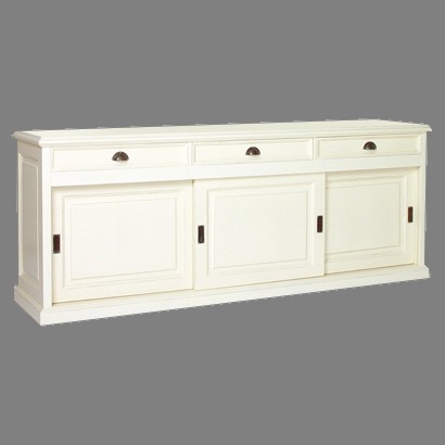 buffet de cuisine bas 3 portes