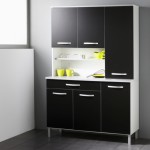 buffet de cuisine noir