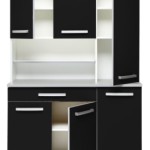 buffet de cuisine noir