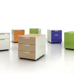 caisson de bureau couleur