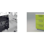 caisson de bureau couleur