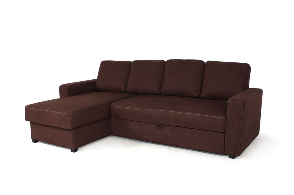 canape d'angle chocolat