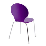 chaise de cuisine violet